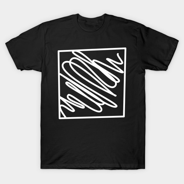 scribble design T-Shirt by lkn